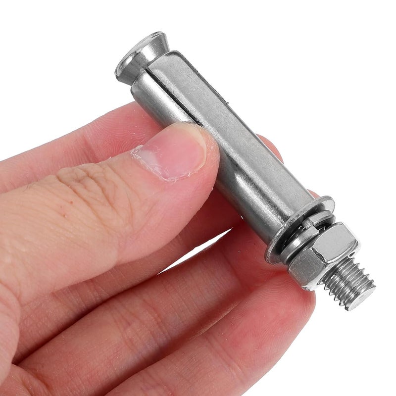 Mobestech 8Pcs Heavy Duty Stainless Steel Expansion Bolts For Concrete Wall Fastening - Image 3